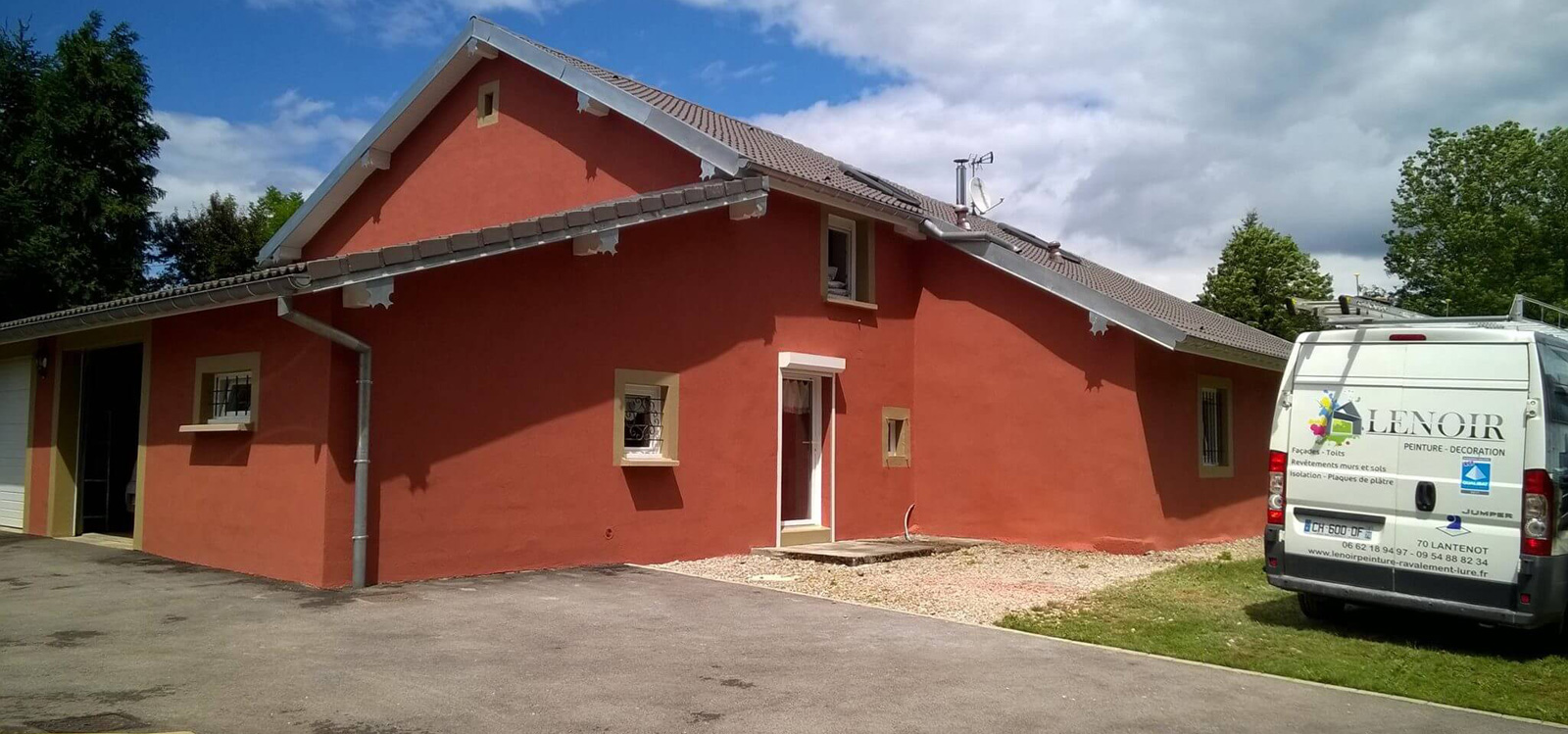 Peintre à Melisey, Luxeuil-les-Bains